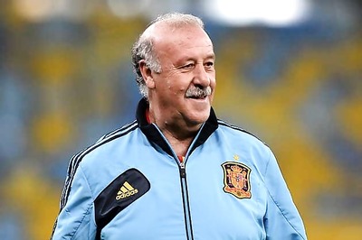 I am delighted to be here, laughs Del Bosque