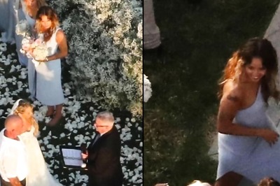 Miley Cyrus Turns Maid Of Honour At Her Mom Tish's Wedding With Dominic Purcell