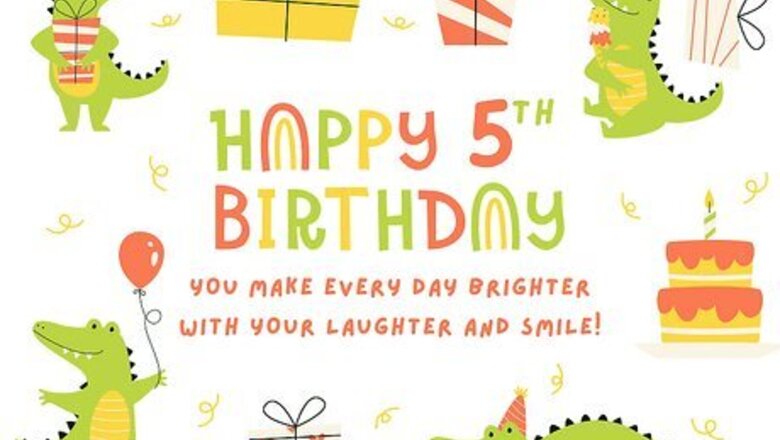 170+ Best 5th Birthday Wishes for Boys & Girls