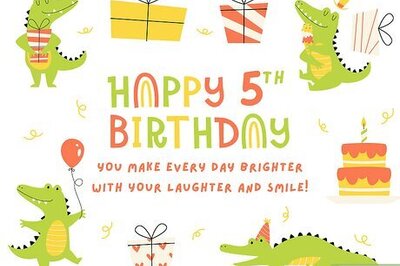 170+ Best 5th Birthday Wishes for Boys & Girls