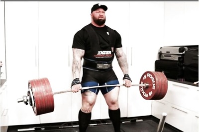 Mountain Top: Game of Thrones Actor Hafthor Bjornsson Sets Deadlift Record