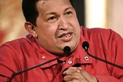 Touch my muscles, Chavez tells Naomi Campbell
