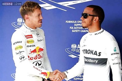 Lewis Hamilton hails Sebastian Vettel as 'great champion'
