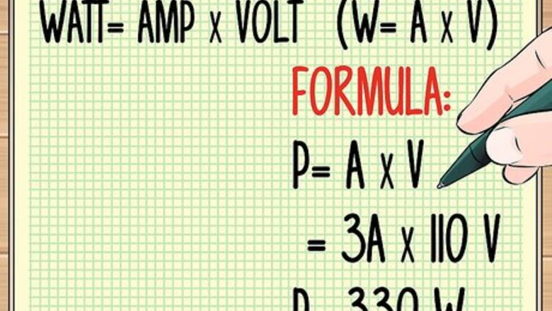 How to Calculate Wattage