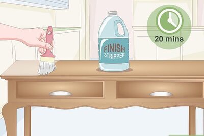 How to Lighten Dark Wood Stain