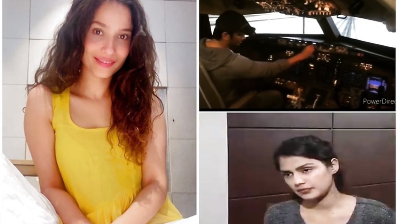 Ankita Lokhande Slams Rhea Chakraborty's 'Claustrophobia' Claim with Video of Sushant Singh Rajput in Flight Simulator