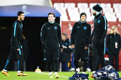 Arsenal, Barcelona resume one-sided rivalry in Champions League