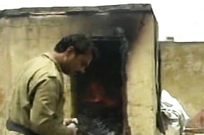 Mob sets fire to murder suspect's house in Delhi