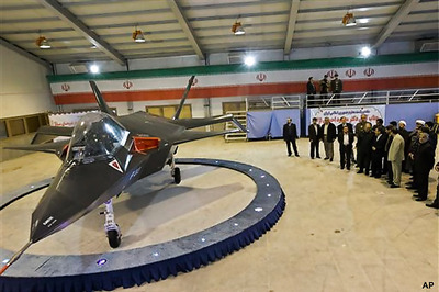 Iran unveils its own stealth fighter jet Qaher F-313