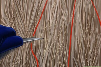 How to Cut and Gather String or Net Wrap Off of Round Bales