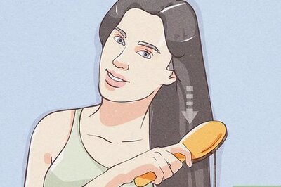 How to Put Frizzy Hair Into a Bun