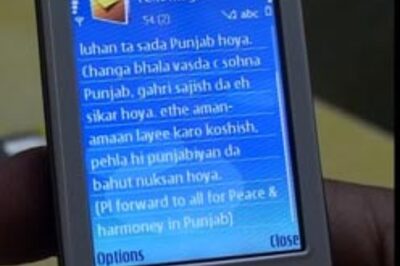 SMS floods Punjab against violence