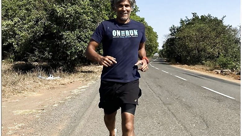 Milind Soman Replaces Running with Stair-Climbing During Lockdown