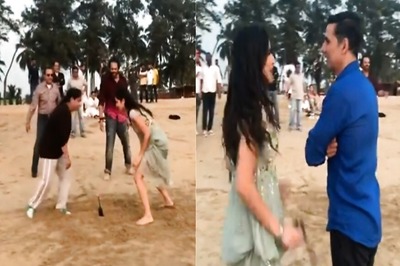 Katrina Kaif Plays 'Dog and the Bone' on Sooryavanshi Sets, Akshay Kumar Cheers On