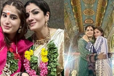 Raveena Tandon Visits Rameswaram Jyotirlinga With Daughter Rasha Thandani, Shilpa Shetty Reacts