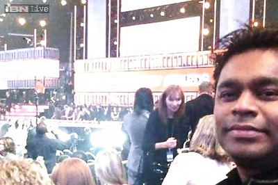 Snapshot: AR Rahman shares personal photos taken at the Grammys on FB