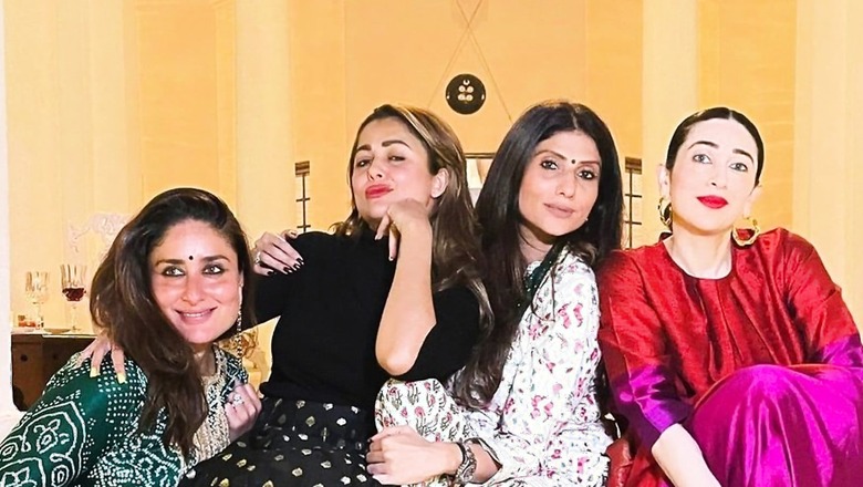 Kareena Kapoor Khan Celebrates Diwali With 'Best Girls' Karisma Kapoor, Amrita Arora; See Pic