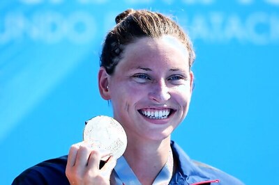 Haley Anderson takes gold for US in open water 5km