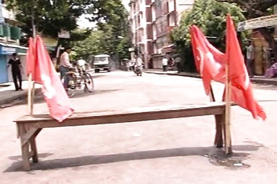 WB: CPM MLA Sushanta Ghosh beaten up with shoe