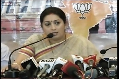 Smriti Irani not disqualified, says EC