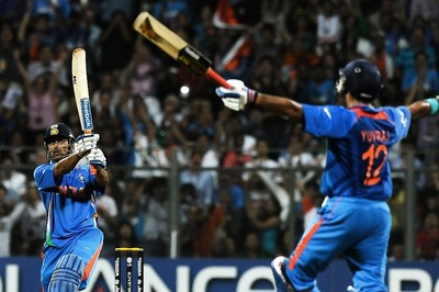 MCA to Auction Wankhede Stadium Seats Where Ball Landed After MS Dhoni Hit The Winning Six in 2011 ODI World Cup Final