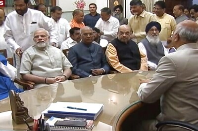 NDA Puts up Show of Strength as Ram Nath Kovind Files Nomination