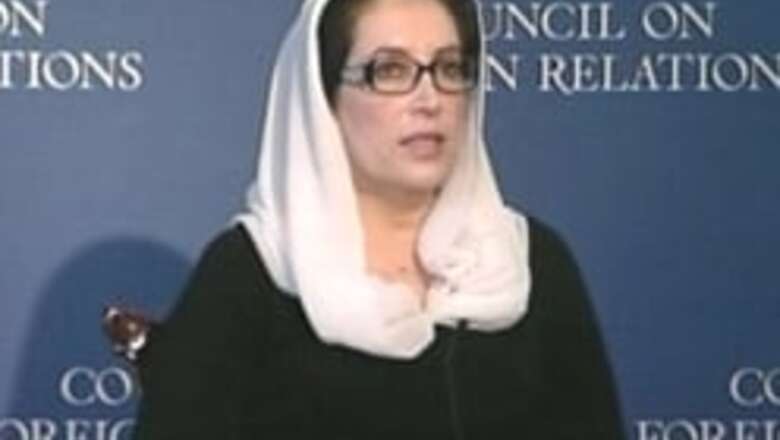 Benazir under threat, banned from leaving Pak