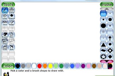 How to Color Using Tux Paint