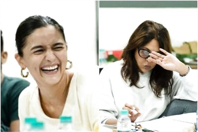 Alia Bhatt and Shefali Shah Look Excited During 'Darlings' Table Read, See Pics