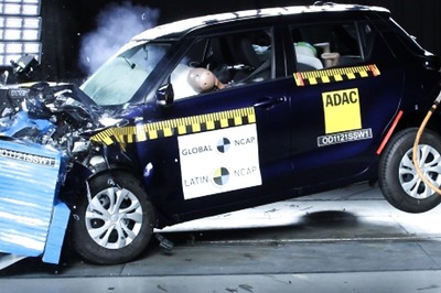 India-Made Suzuki Swift Hatchback Receives Zero Stars in Latest Latin NCAP Crash Test