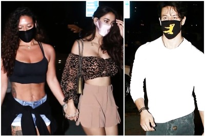 Tiger Shroff Spotted Out for Dinner with Sister Krishna and Rumoured Girlfriend Disha Patani