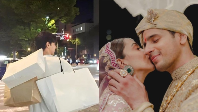 Sidharth Malhotra Sets Husband Goals, Carries Wife Kiara Advani's Shopping Bags With No Complains
