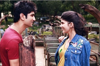 Sanjana Sanghi Shares Unseen BTS Picture With Sushant Singh Rajput From Dil Bechara