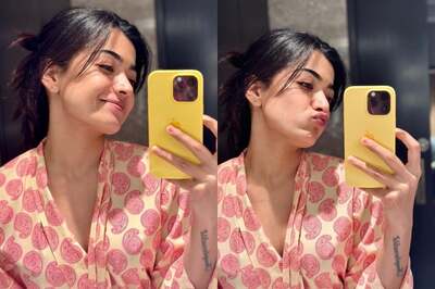 Rashmika Mandanna Smiles and Pouts As She Takes Mirror Selfies, Asks Fans About Valentine’s Day