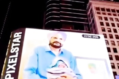 Sidhu Moosewala's Baby Brother Features On New York’s Time Square; Fans Say ‘Legend Is Back’
