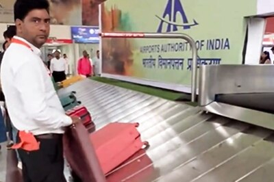 In Rare Video, Airport Ground Staff Uses Sponge Board To Prevent Luggage Damage