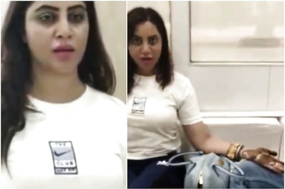 Arshi Khan Gets Mehndi Done for Rahul Vaidya and Disha Parmar's Wedding, Watch Video