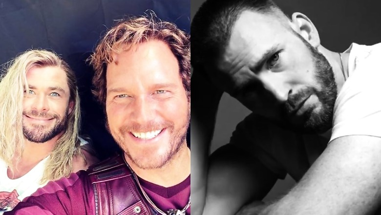 Chris Hemsworth Dedicates Hilarious Birthday Post to Chris Evans on Instagram