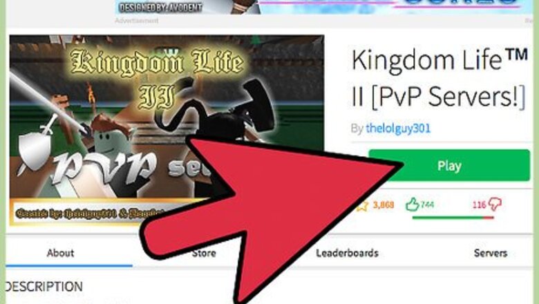 How to Survive in Kingdom Life II PVP on Roblox