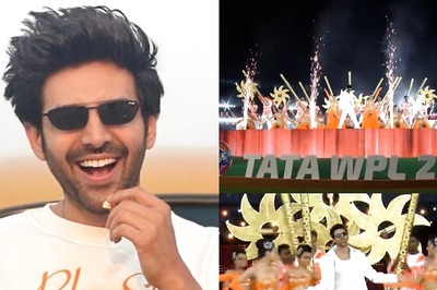 Kartik Aaryan Grooves To Bhool Bhulaiyaa Track At WPL 2024 Opening Ceremony, Sets Stage On Fire | Watch