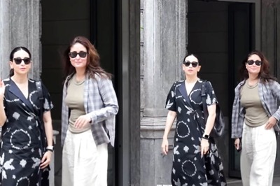 Stylish Kapoor Sisters Kareena-Karisma Keep It Comfy And Chic On A Sultry Monday Afternoon; Watch