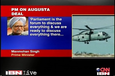 Italian chopper deal: PM says govt has nothing to hide