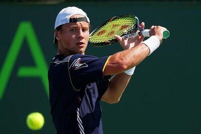 Ricardas Berankis downs Tommy Haas in US Men's Clay Court