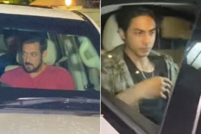Salman Khan, Aryan Khan Look Dapper as They Attend Chunky Panday's B'day Bash, Ananya, Shanaya Join