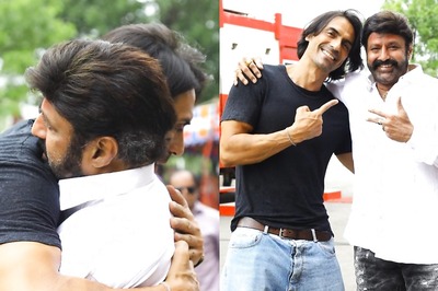 Arjun Rampal Wraps His Debut Telugu Film Bhagavanth Kesari, Hugs ‘Big Brother’ Nandamuri Balakrishna