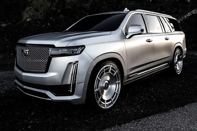 Kim Kardashian Adds Customized Silver-Painted Cadillac Escalade SUV to Her Garage: See Pics