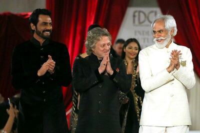 ICW 2017: Arjun Rampal Turns Heads In A Rohit Bal Creation