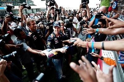 Red Bull's Sebastian Vettel completes Indian GP practice sweep