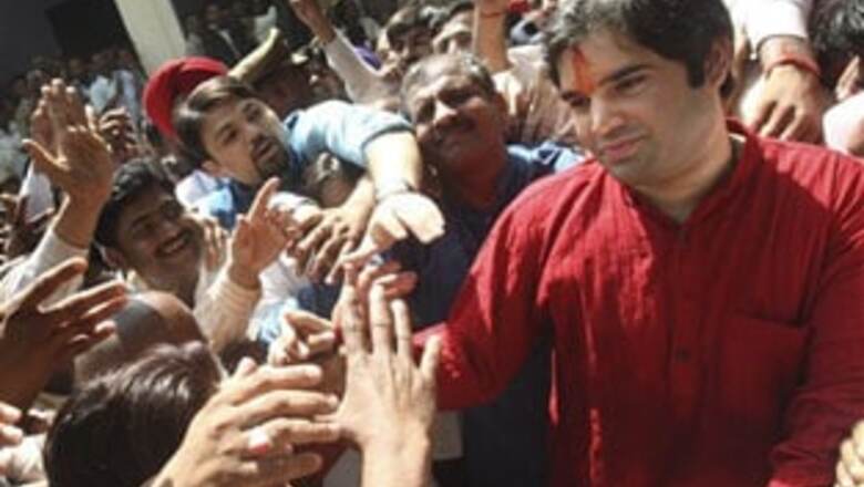 Throw away votes, don't vote for Cong: Varun | Watch