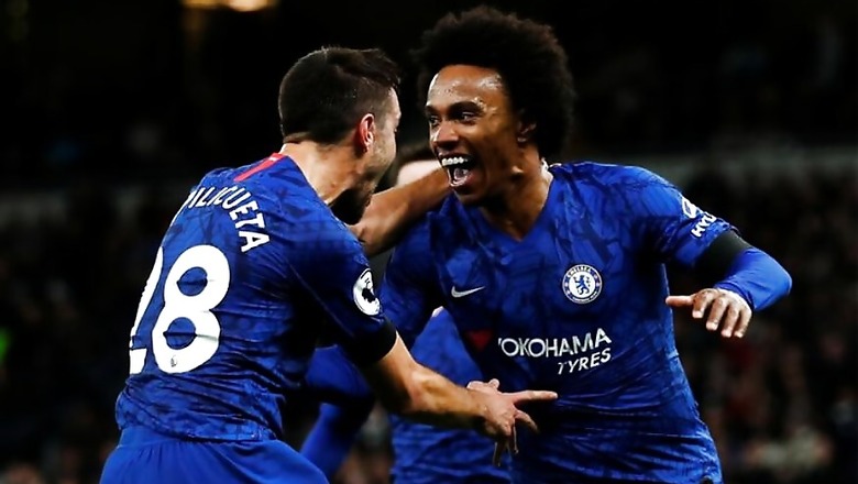 Permier League: Chelsea Outplay Tottenham Hotspur with Willian Double
